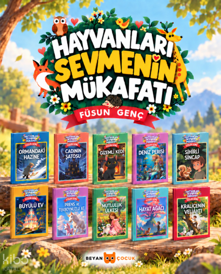 Hayvanları Sevmenin Mükafatı Serisi (10 Kitap)